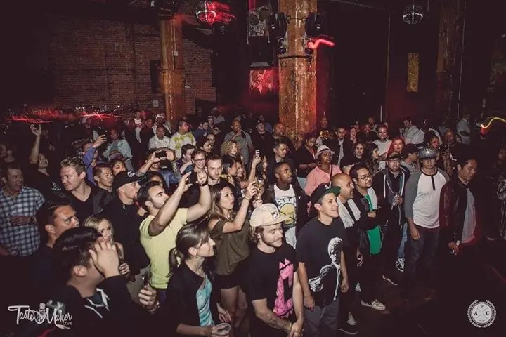 Crowd at Mighty in San Francisco during the Pete Rock and CL Smooth show